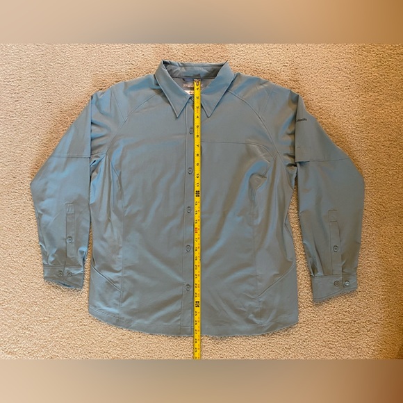 Columbia Omni-Shade Button-Up Shirt size 1X - Picture 4 of 7